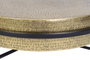 GINER Y COLOMER Table basse avec plateau en bronze et pieds en métal noir